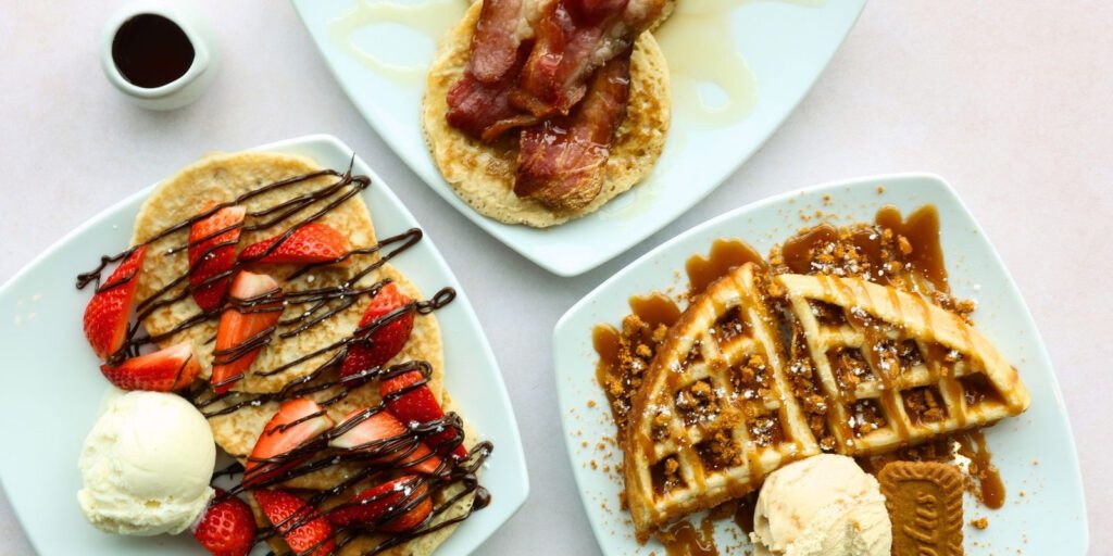 Oties delicious pancakes and waffles