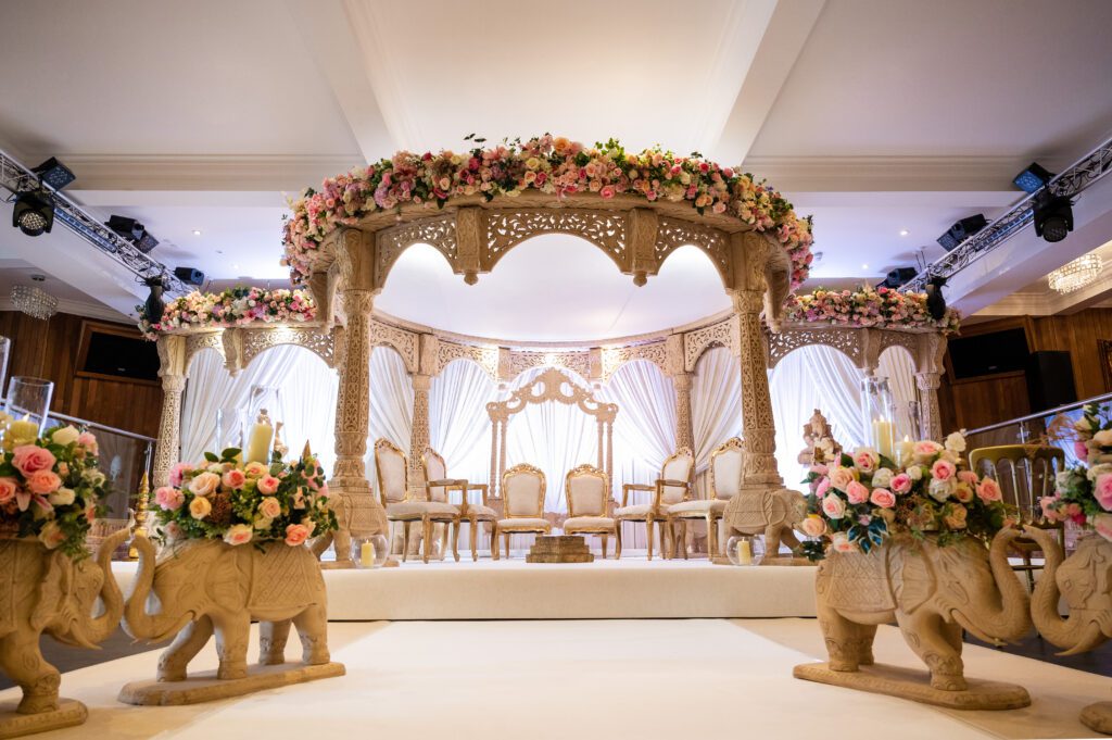 Asian Wedding ceremony in the Grand Ballroom