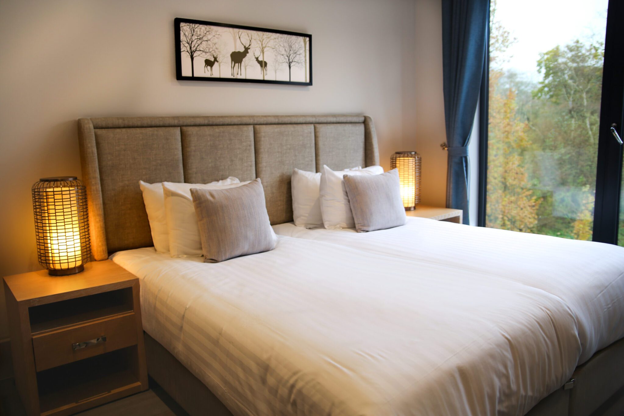 Bedroom in two bedroom apartment two bedroom residences are suitable for groups, families with spacious rooms