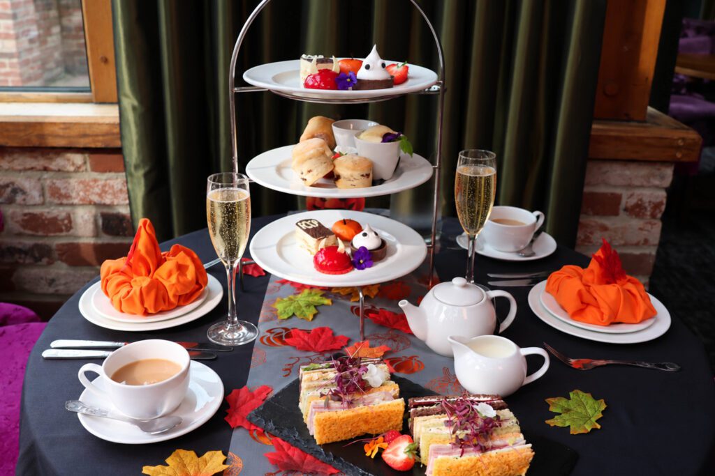 Bottomless Halloween Afternoon Tea available this season at Old Thorns